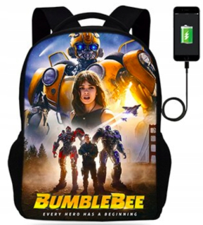 TRANSFORMERS - Lacné Bumblebee Transformers School Backpacks