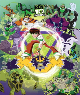 BEN 10 - Tapeta Ben10 nástenné nástenné maľby Walltastic Ben 10