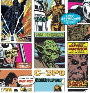 STAR WARS - Tapeta Star Wars Star Wars Comics Novinka