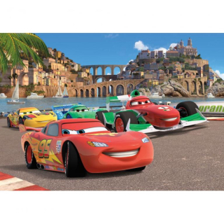 McQueen - Wallpaper Nástenné Maľby 360x254cm Cars Car MQ Disney