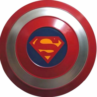 Superman - Kapitán Kapitán Amerika Superman 48 cm kov