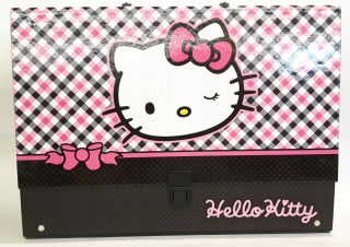 HELLO KITTY Aktovka s rukoväťou XXL 9 cm A4 Hello Hello Kitty