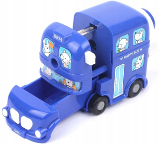 Ceruzka brúska modrý autobus Londýn