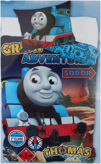 Vláčik Tomáš - Thomas & Friends Tomek Posteľná bielizeň 140-200