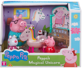 Pepa Pig - TM Hračky 07171 Peppa Set Unicorn (3 obr.
