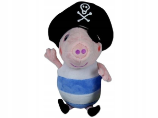 Pepa Pig - TM Hračky - Maskot George Pirate Plysh 25 cm