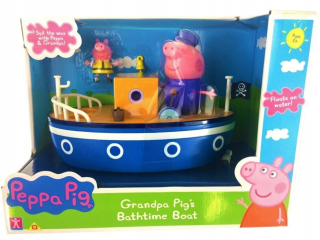 Pepa Pig - TM Hračky Peppa loď s figúrkami