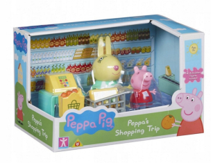 Pepa Pig - TM Hračky PAG PEPPA KIT Nakupovanie + 2 čísla