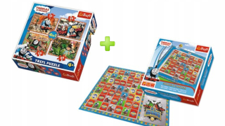 Vláčik Tomáš  - Tomek a priatelia puzzle a hry