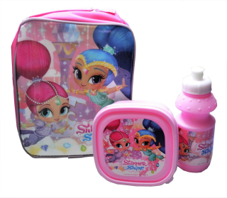 Shimmer a Shine - Bag, Bidon, Raňajky Shimmer a Shine Set