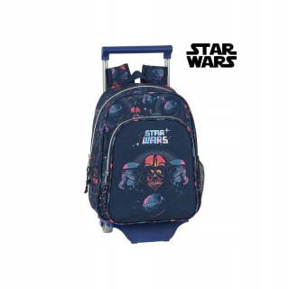 STAR WARS - Školská taška s 705 star wars tmavo modrá