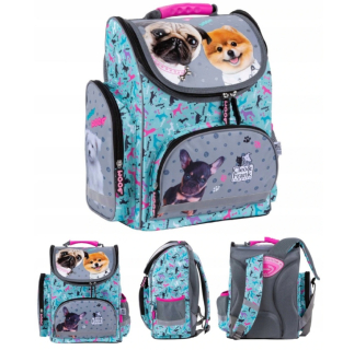 Aktovka školská taška - Ergonomická Satchel MB Cleo a Frank 28