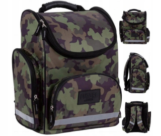Aktovka školská taška - Ergonomická Satchel MB DF 23 Derform Moro