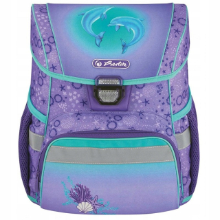 Školský batoh, taška - Herlitz Loop Dolphins Schoolbag pre dievča