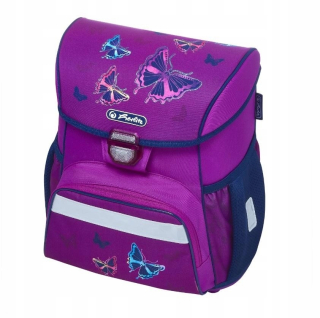 Aktovka školská taška - Tornister Loop Glitter Butterfly