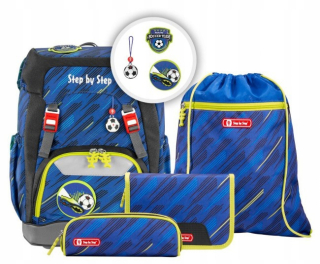 Aktovka školská taška - Krok za krokom Stupeň SET 5 CZ. Futbalový tím