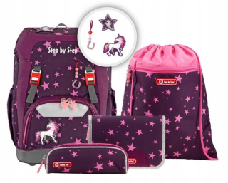 Aktovka školská taška - Krok za krokom Stupeň SET 5 CZ. unicorn