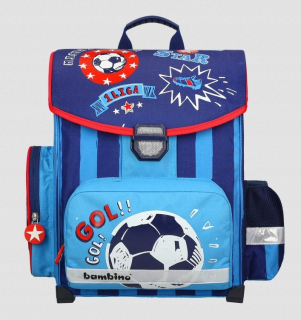 Aktovka školská taška - SchoolBag Ball Futbal Bambino pod 1