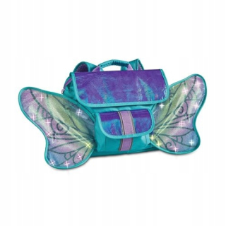 Aktovka školská taška - Ergonomická Satchel Pixie LED FLYER S BIXBEE