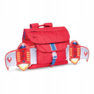 Aktovka školská taška - Satchel Ergonomický priestor Rocket S BixBee