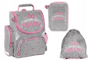 Aktovka školská taška - Schoolbag ceruzka Case Disney Mouse Minnie