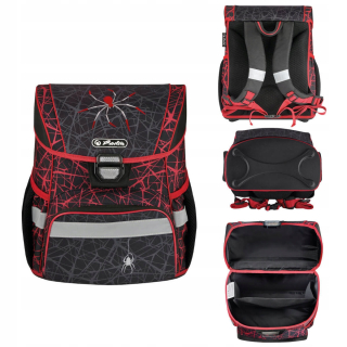Aktovka školská taška - Školské vrecko Školská batoh Loop Spider Herlitz