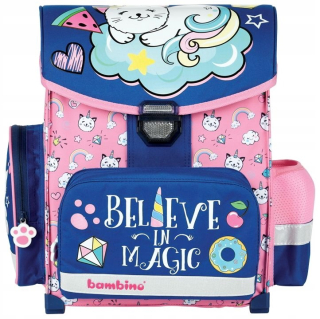 Aktovka školská taška - Schoolbag Bambino Caticorn