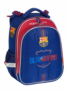 Školský batoh, taška - Školská taška FC-220 FC Barcelona vystužená