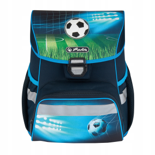 Aktovka školská taška - Školská taška Herlitz Loop Soccer 2020 + ZADARMO