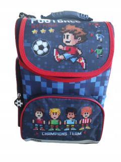 Aktovka školská taška - Školská taška LOOZZ FOOTBALL