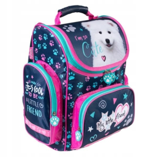 Aktovka školská taška - Škola Satchel My malý priateľ Dog Mkml Manew