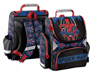 Aktovka školská taška - Školská taška Spiderman pre Boy 1-3 Trieda