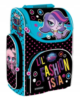 Aktovka školská taška - Školská taška StarPak Littlest Pet Shop