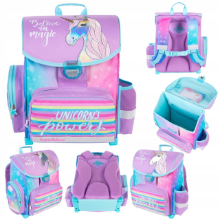 Aktovka školská taška - Školskábag unicorn unicorn st.majewski