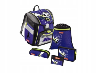 Aktovka školská taška - Satchel s krok za krokom top futbalové vybavenie