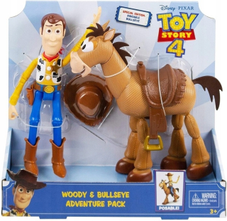 Toy Story figúrka Šerif Chudák a Kôň Mustang GDB91