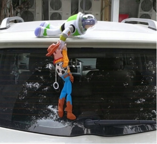TOY STORY - Toy Story Hot Sherif Woody Buzz Astrálne auto