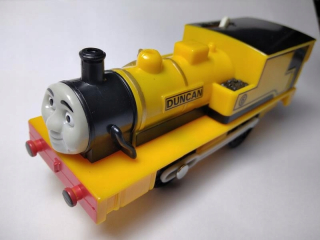 Vláčik Tomáš - Trackmaster Mattel Railway s Duncan Damian Drive