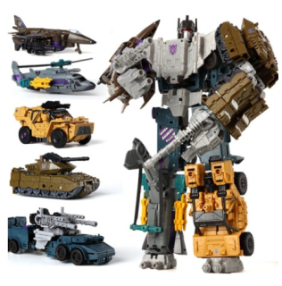 TRANSFORMERS - Transformátory 5 v 1 bruticus 32 cm