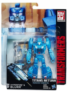 Transformers Titans návrat Hyperfire & blurr B7926