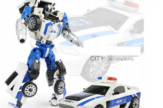 TRANSFORMERS - Transformátory Radióza Optimus Prime Spasiteľ polícia