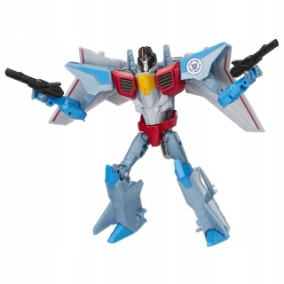 TRANSFORMERS Robots in Disguise - séria Warriors - figúrka decepticon Starkiller