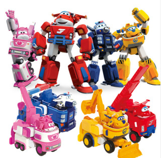 Super Wings Transformers figúrky