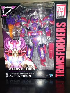 TRANSFORMERS - Transformers Titans Return Alpha Trion Nový