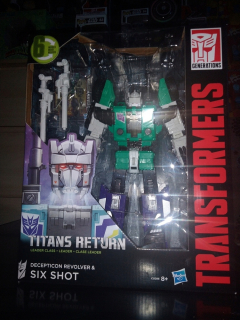 TRANSFORMERS - Transformers Titans Result Six Shot - New
