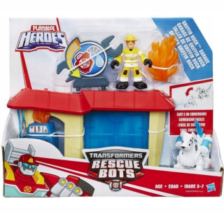 Transformers záchranné boty požiar na čerpacej stanici B4964