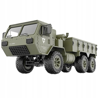 Vojenský transportér RC na diaľku kontroloval 48cm6x6