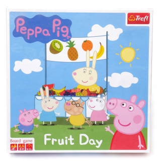Pepa Pig - TREFL doska hra Pras peppa ovocie deň 01597