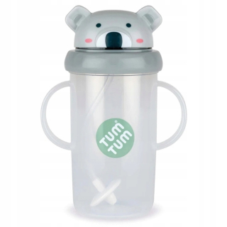 Tum Tum Fľaša so slamkou pre deti Koala Kev 300 ml