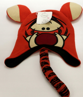 Medvedík Pú - Tigger Disney Winnie The Pú Zimná čiapka 55-58